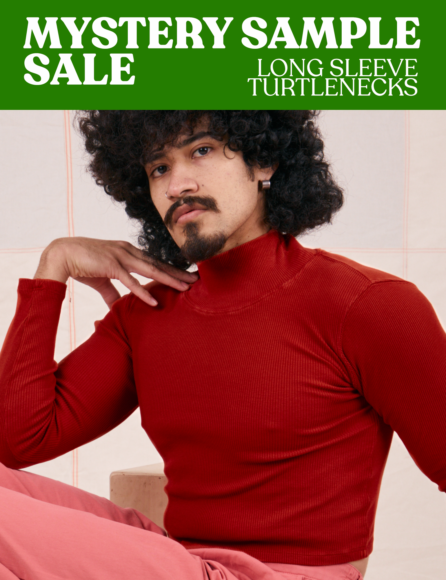 LONG SLEEVE TURTLENECK - MYSTERY SAMPLE SALE! *FINAL SALE* – BIG
