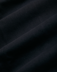 Work Pants in Basic Black detail close up of fabric