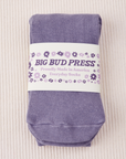 Everyday Sock in Faded Grape with packaging