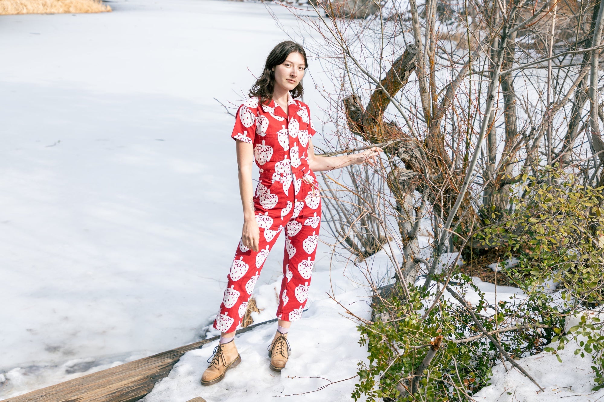 She's Back for a Limited Time - Strawbaby Jumpsuit 🍓