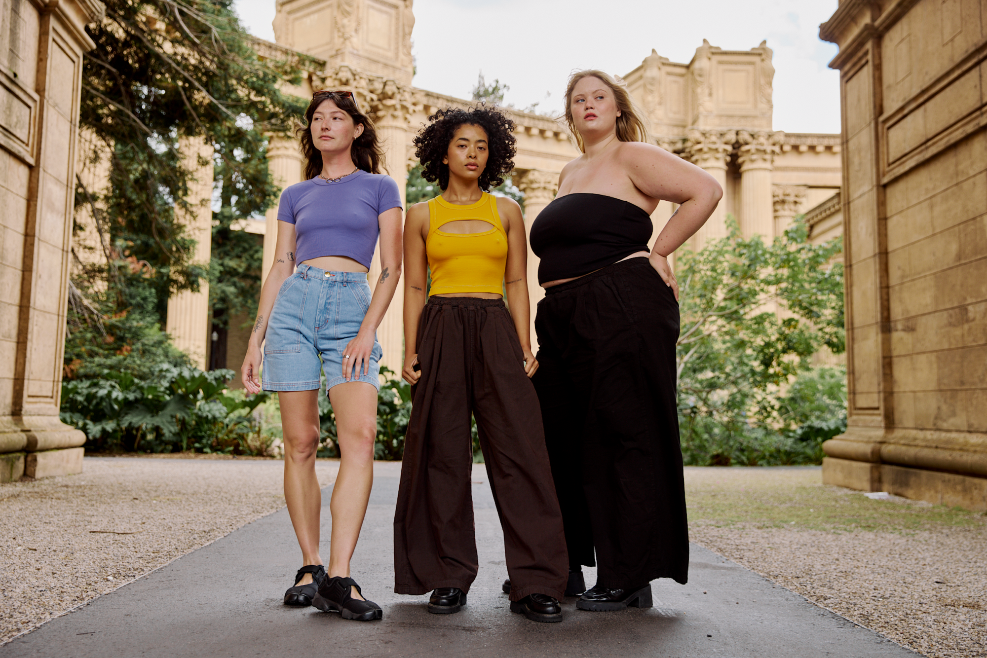 New Summer Tops & Pleated Pull-On Pants
