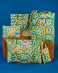 Spring Quilt Printed Bags