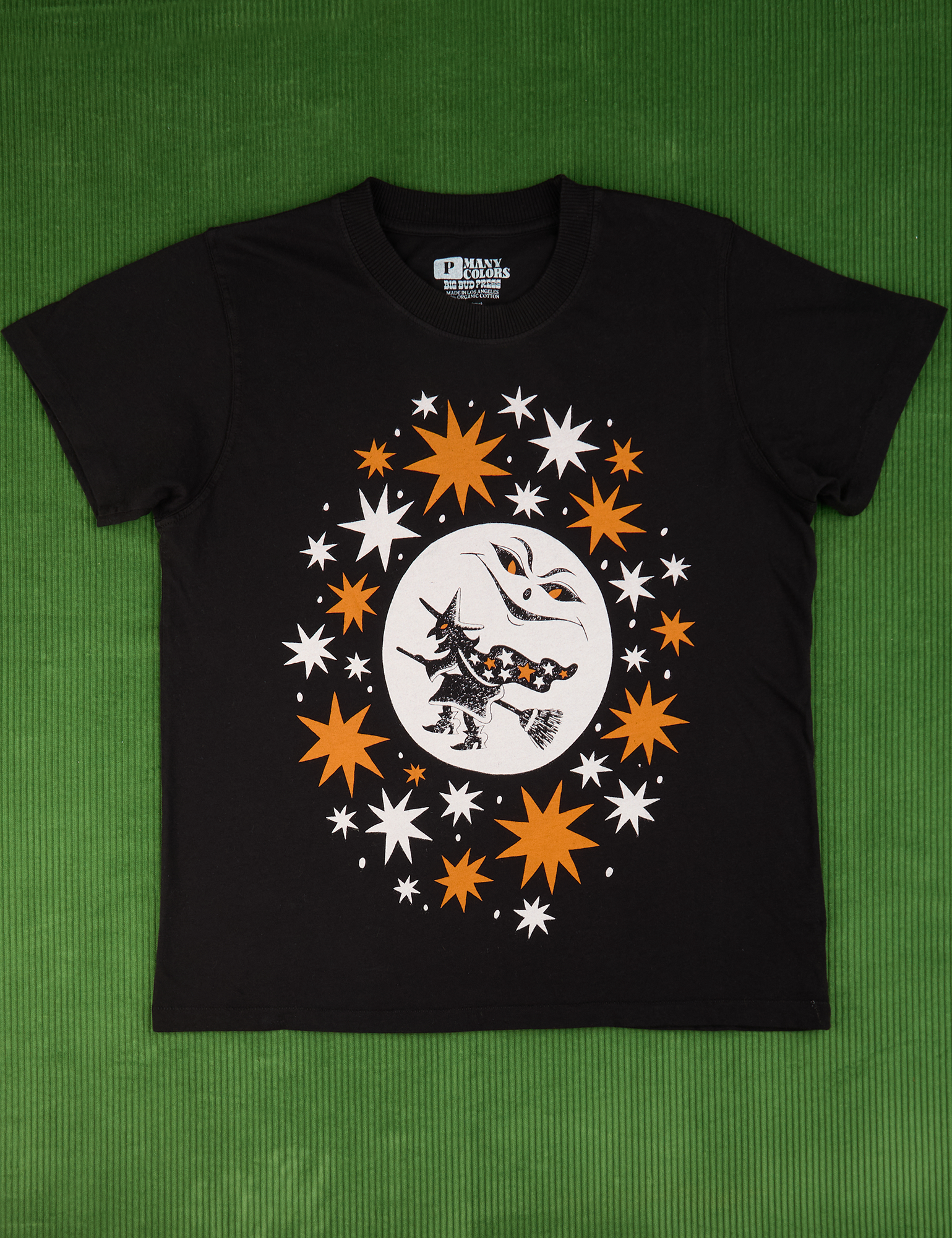 Halloween Organic Tee in Moon