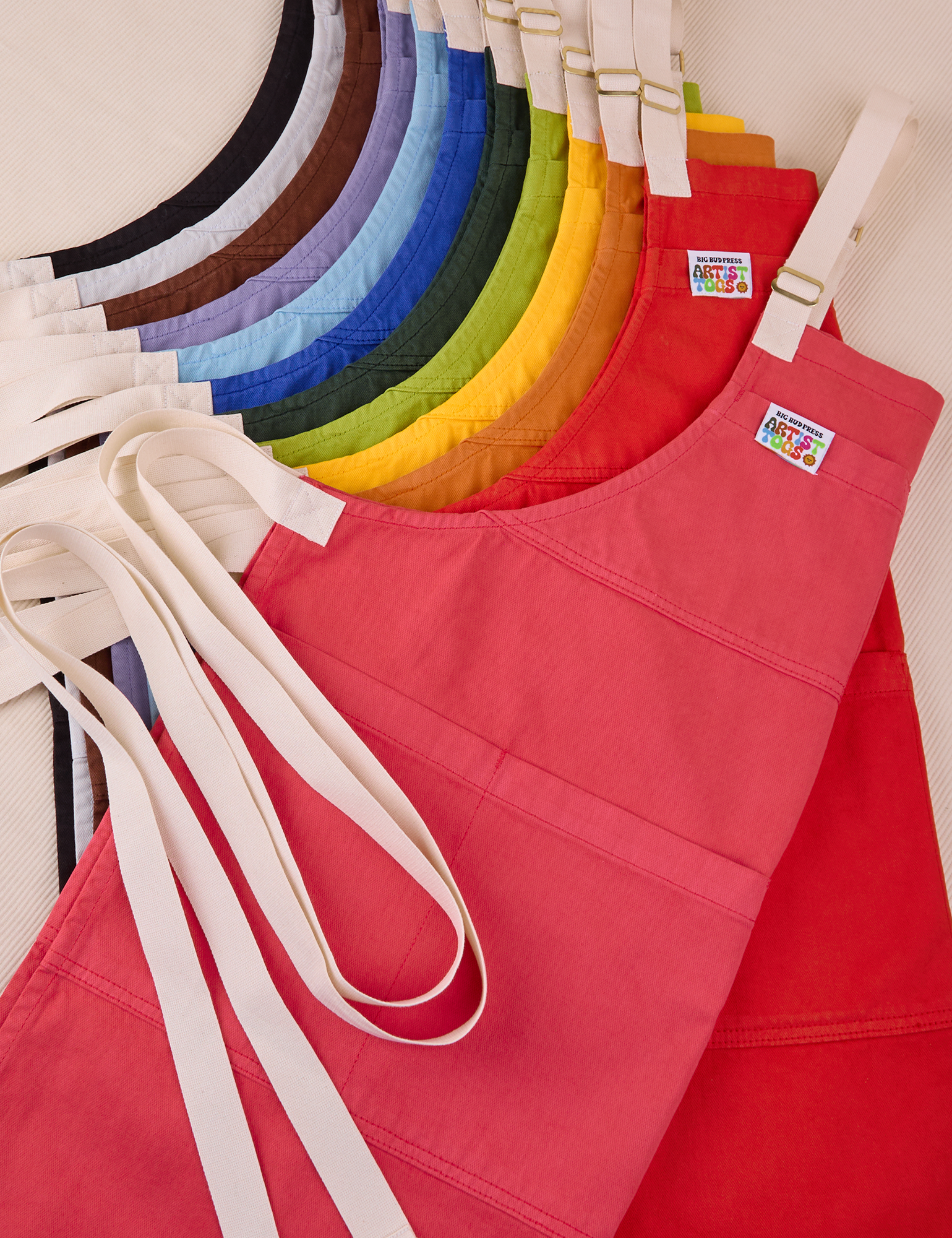 Full Denim Apron in a rainbow of colors to choose from