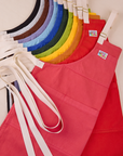 Full Denim Apron in a rainbow of colors to choose from