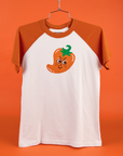 Produce Raglan Tee - Habanero