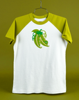 Produce Raglan Tee in Snap Peas