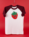 Produce Raglan Tee - Strawberry