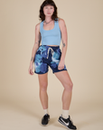 Heavyweight Sweat Shorts - Blue Magic Waters