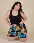 Heavyweight Sweat Shorts - Rainbow Magic Waters