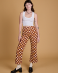 Printed Action Pants - Lucky (Orange)