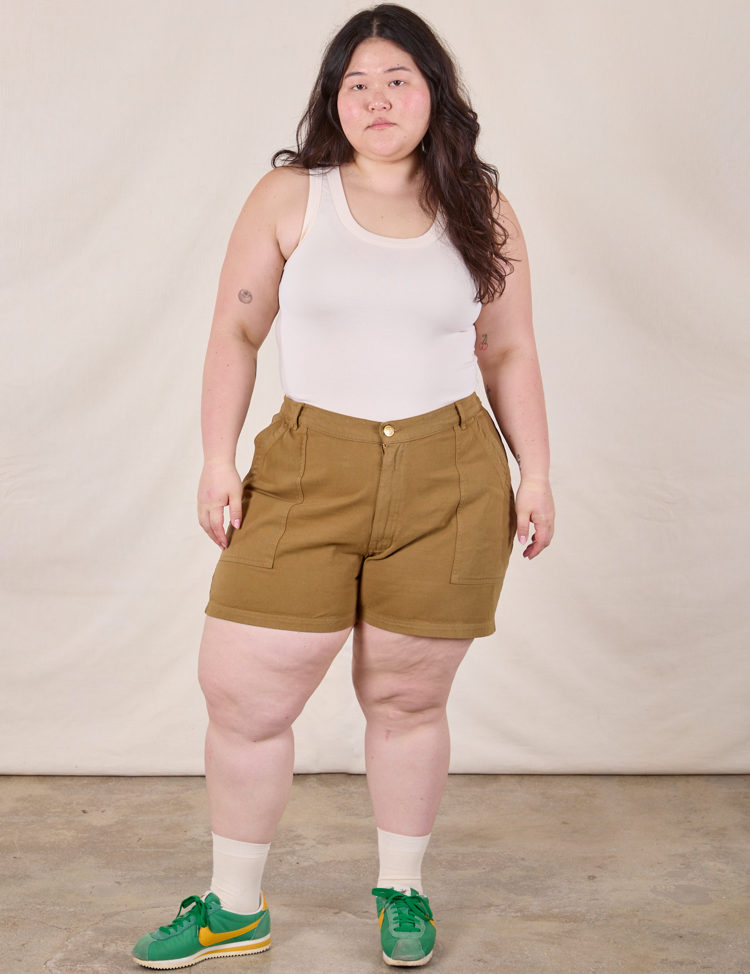 Classic Work Shorts - Desert Brown