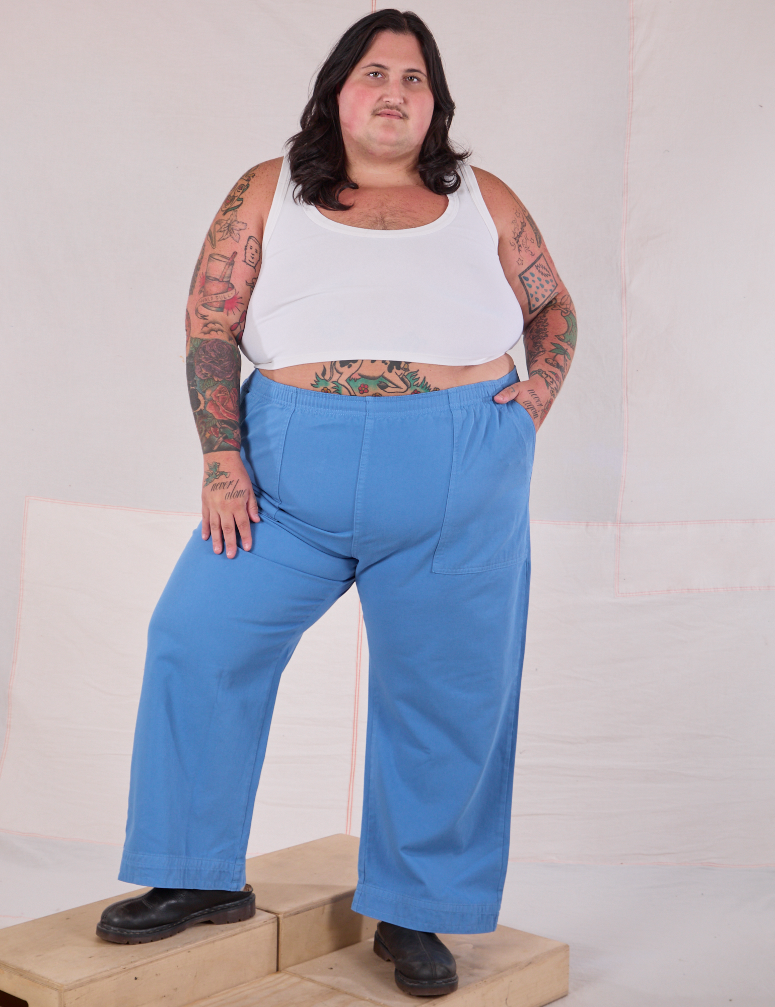 Action Pants - Greek Blue