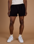 Jerrod is wearing Athletic Shorts in Basic Black