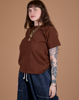 Burly Tee - Fudgesicle Brown