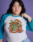 *PRE-ORDER* Halloween Raglan Tee - Witch