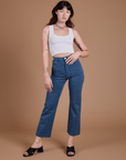 Organic Work Pants - French Blue