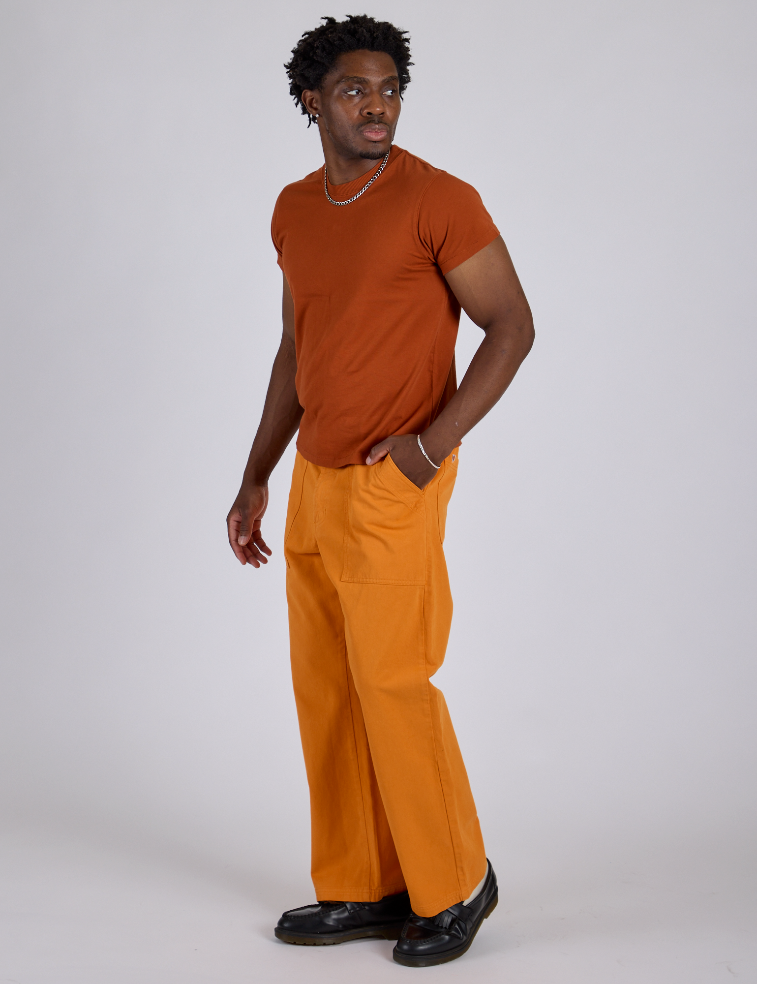 Work Pants - Creamsicle Orange