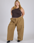 Drop Pocket Cargo Pants - Desert Brown