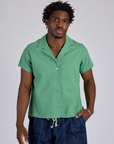 Pantry Button-Up - Seafoam Green