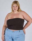 Tube Top - Espresso Brown