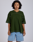 Burly Jersey - Evergreen
