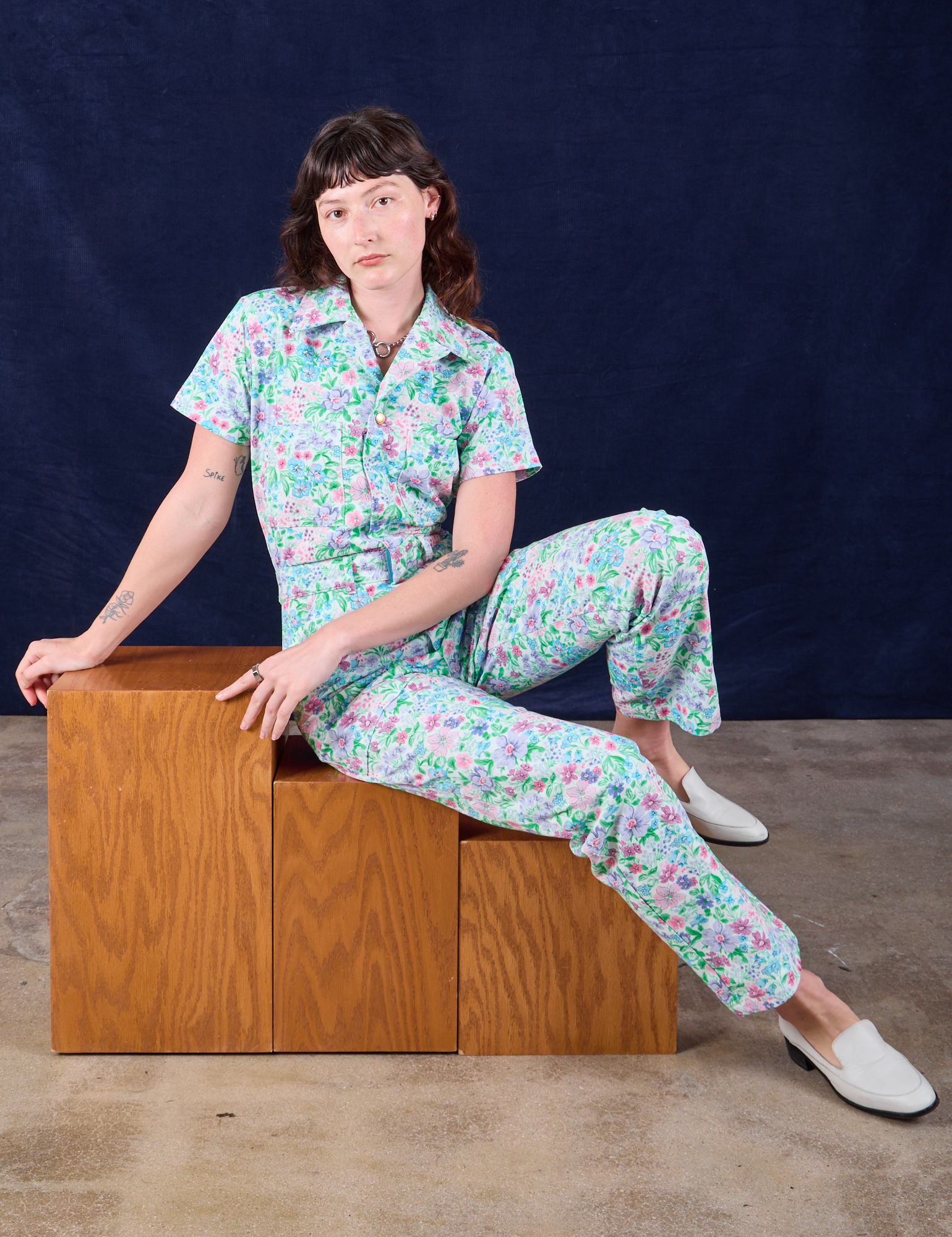 Vintage Wallpaper Jumpsuit