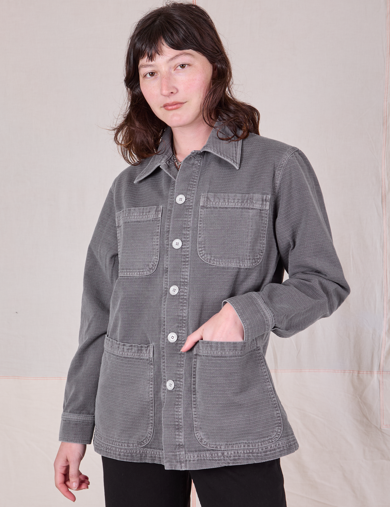 doublet HEAVY TWILL CUT-OFF JACKET | 20SS08BL98_1 | IAAAM