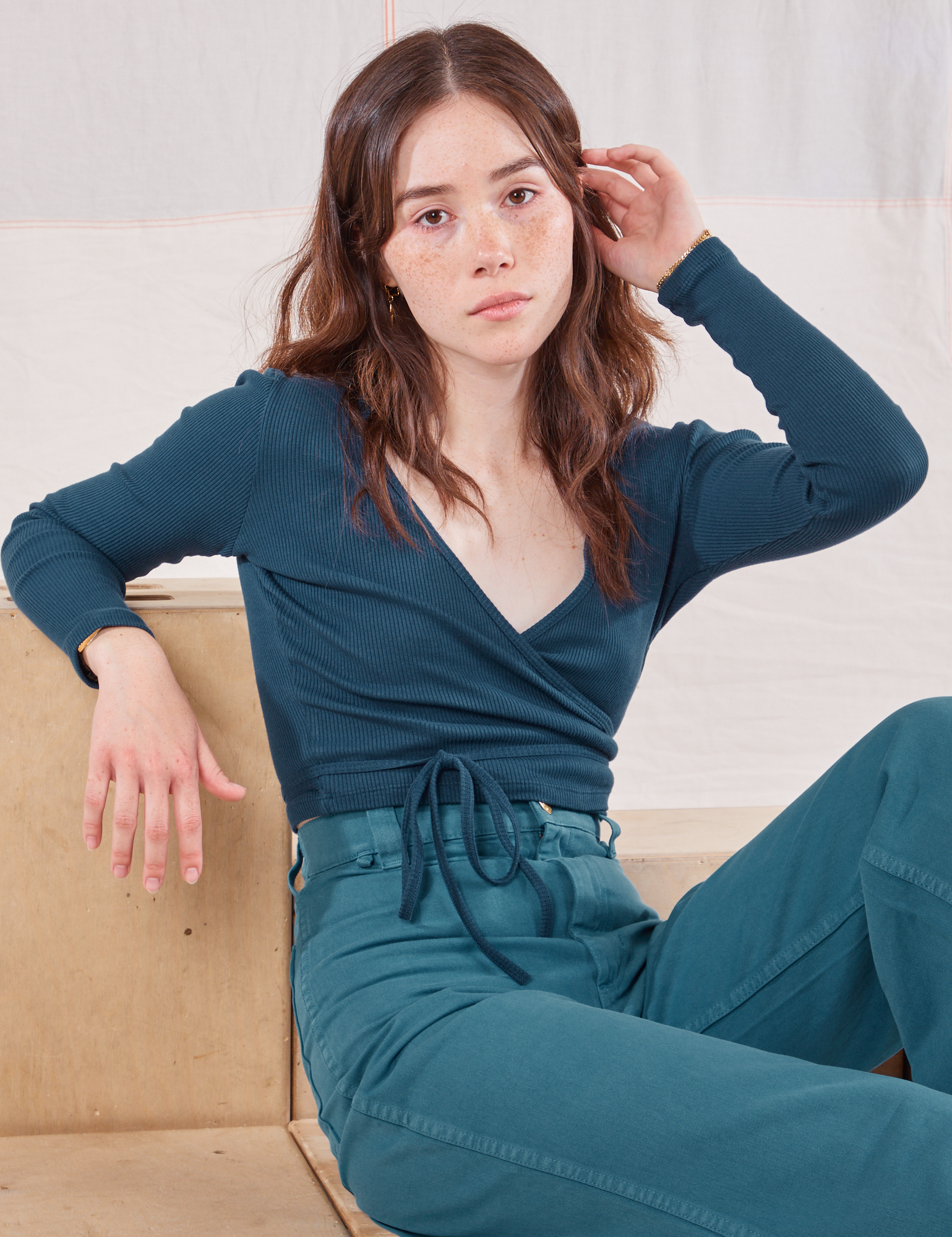 Organic Wrap Top - Etsy