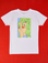 Snotgirl Comic Tee on red background