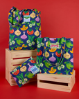Veggie Village Printed Bags