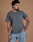 Burly Tee - Washed Grey