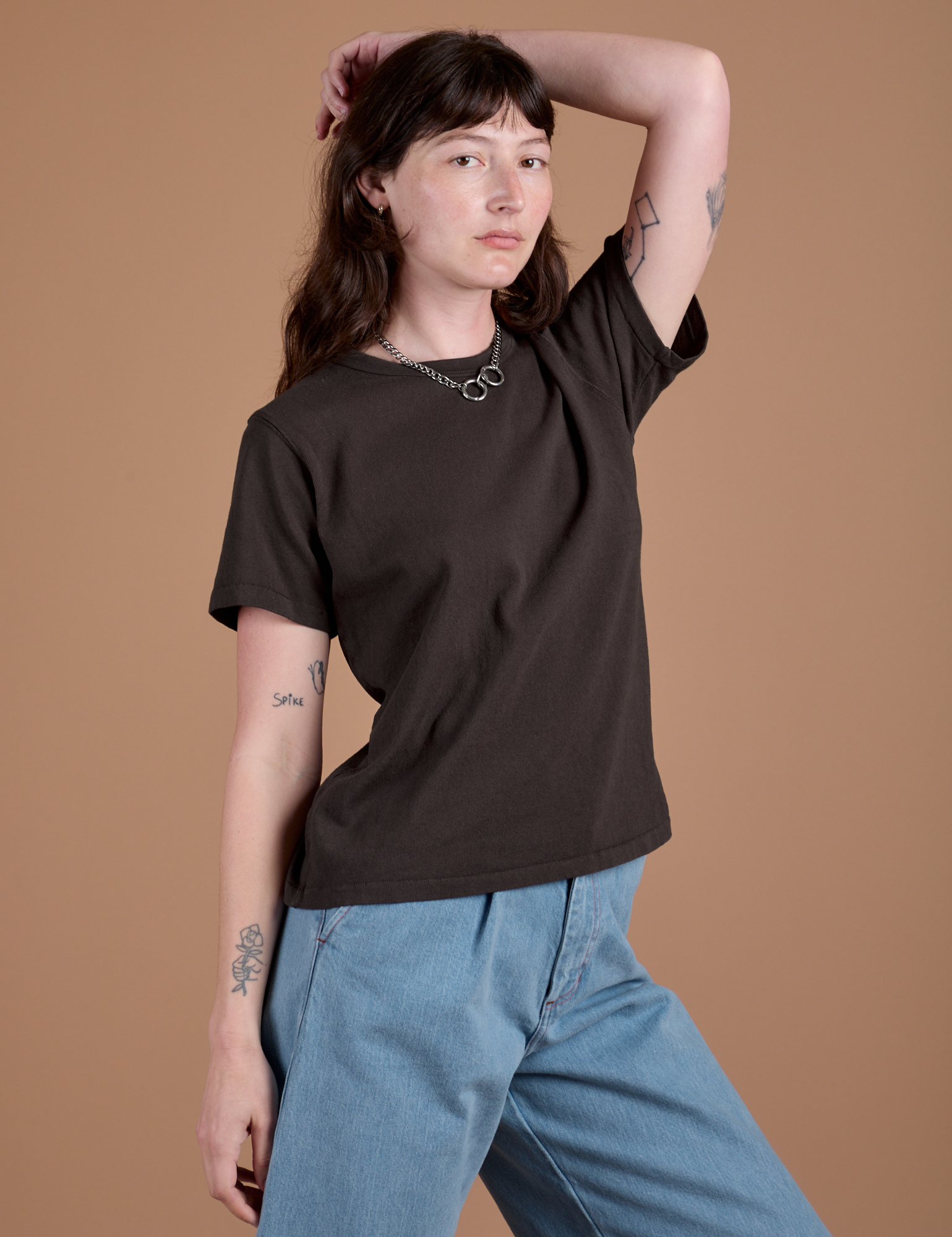 Burly Tee - Espresso Brown