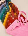 Overall Handbags in an array of colors