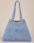 Indigo Overall Handbags in Light Wash