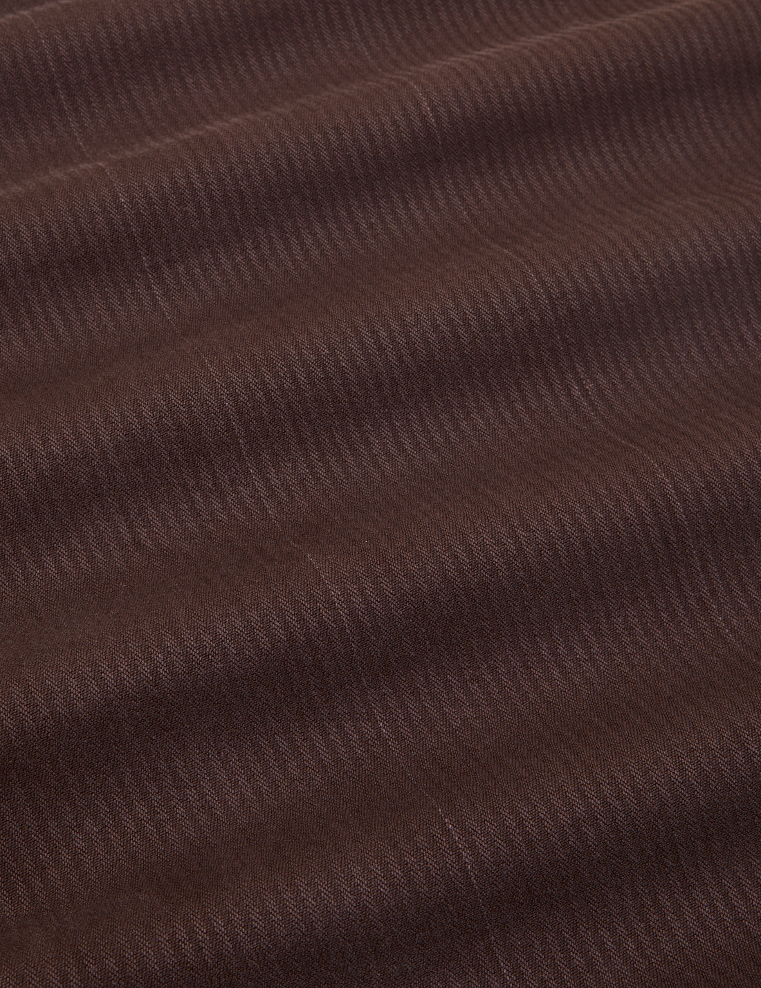 Heritage Trousers in Espresso Brown fabric detail close up