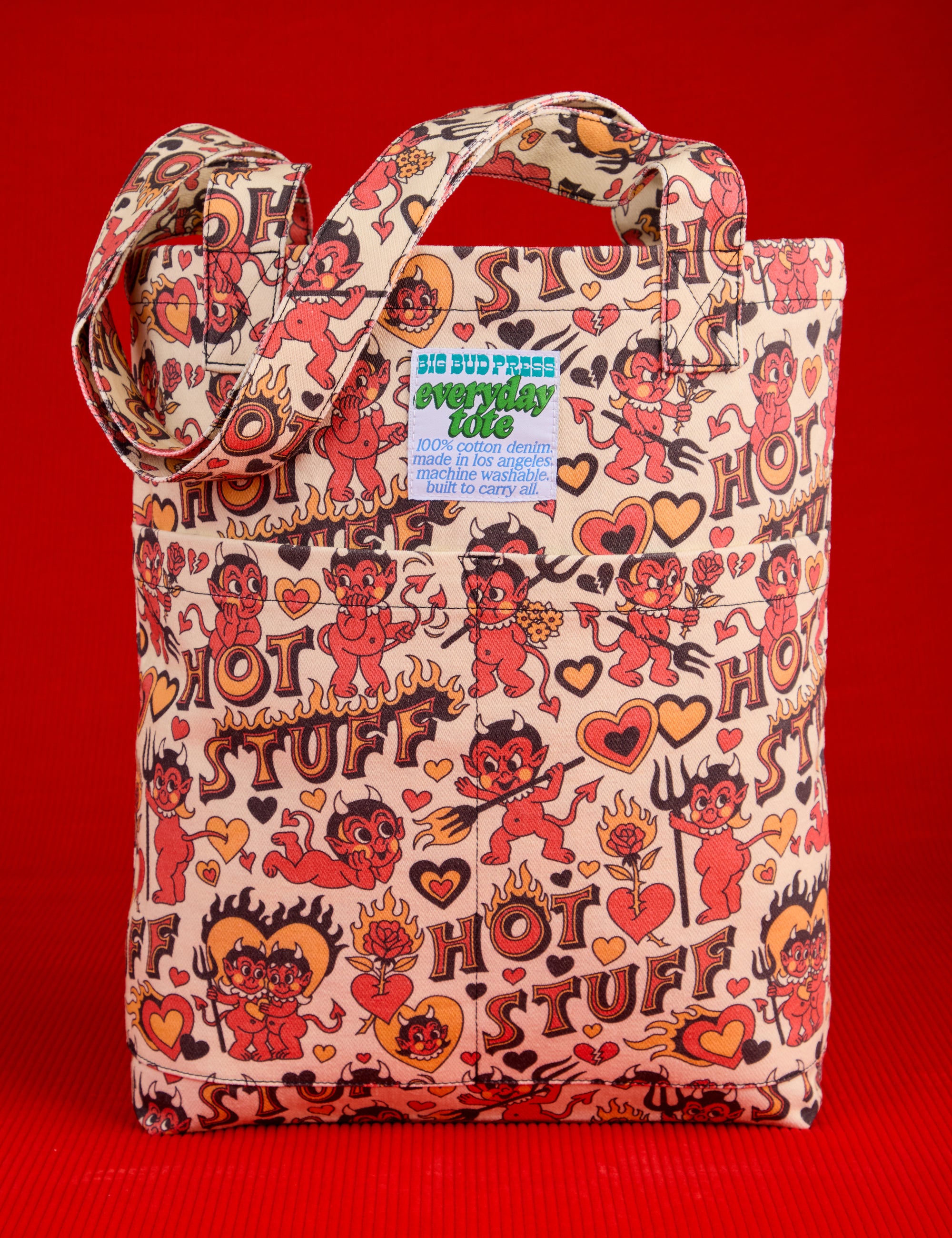Hot Stuff Printed Everyday Tote