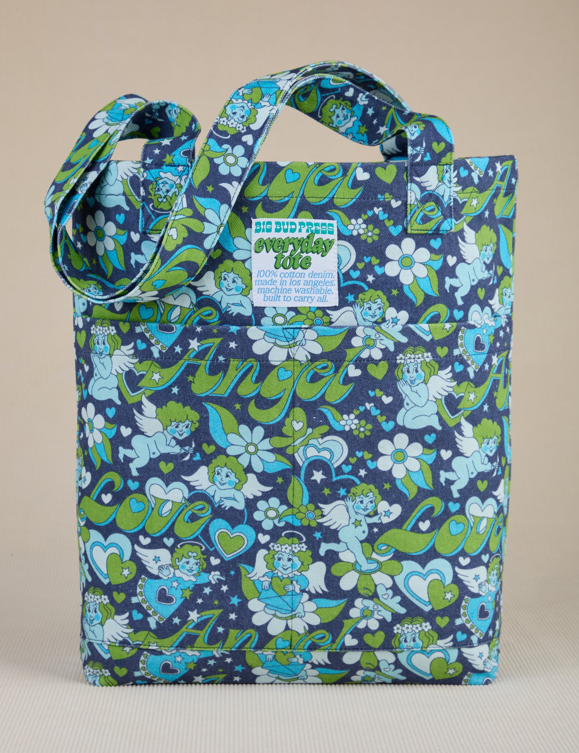 Angel Printed Everyday Tote