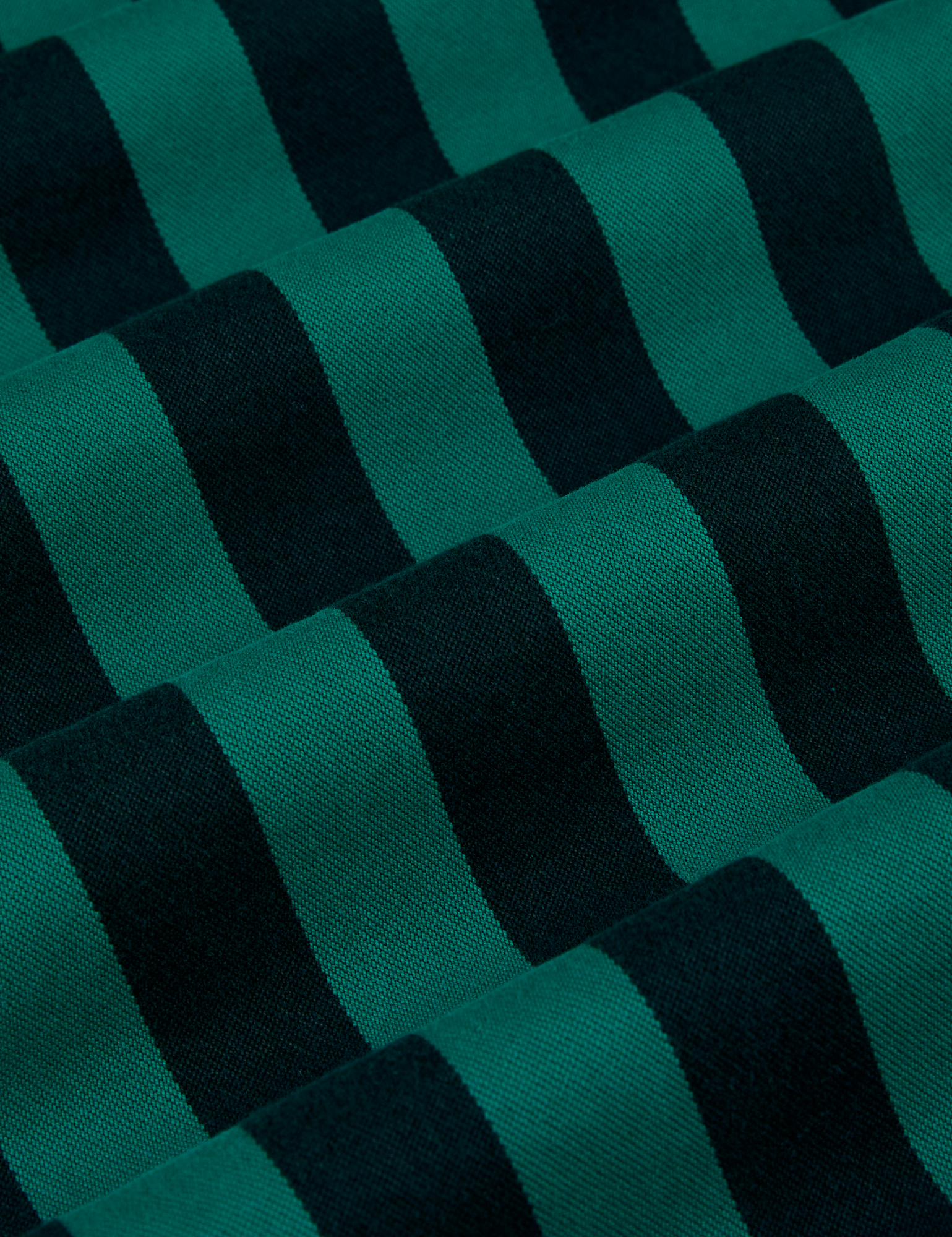 Black Stripe Work Pants - Hunter Green