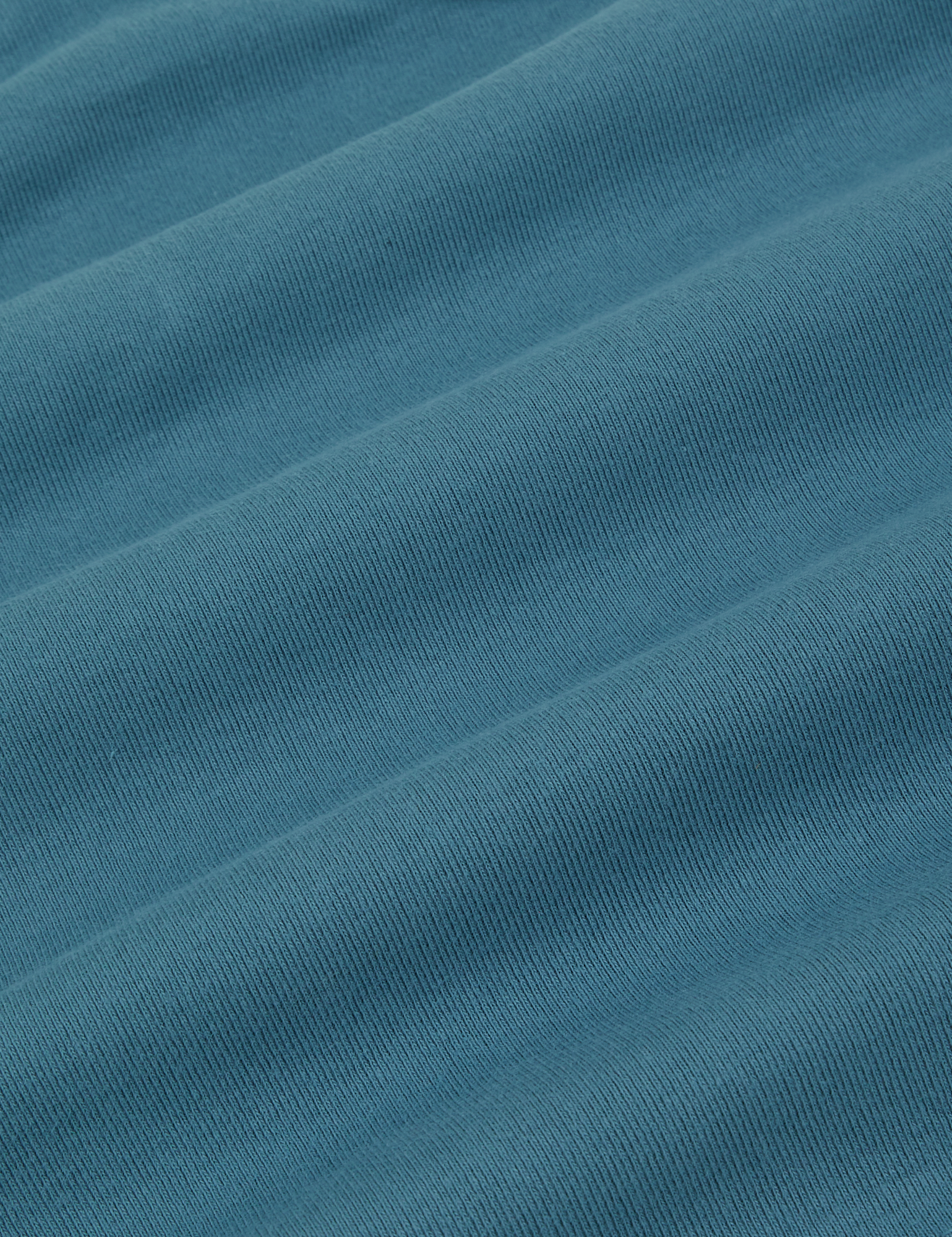 Halter Top in Marine Blue fabric detail close up