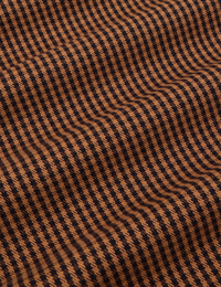 Checker Trousers - Brown & Black
