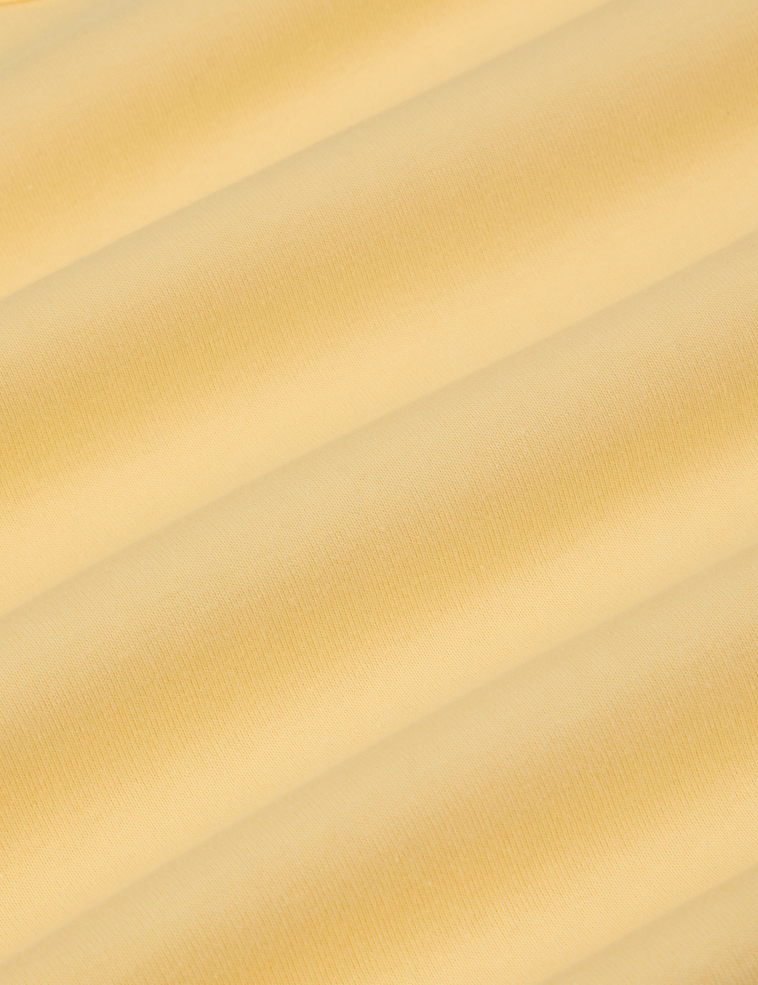 Tank Top in Butter Yellow fabric detail close up