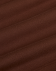 Cropped Baby Tee - Fudgesicle Brown