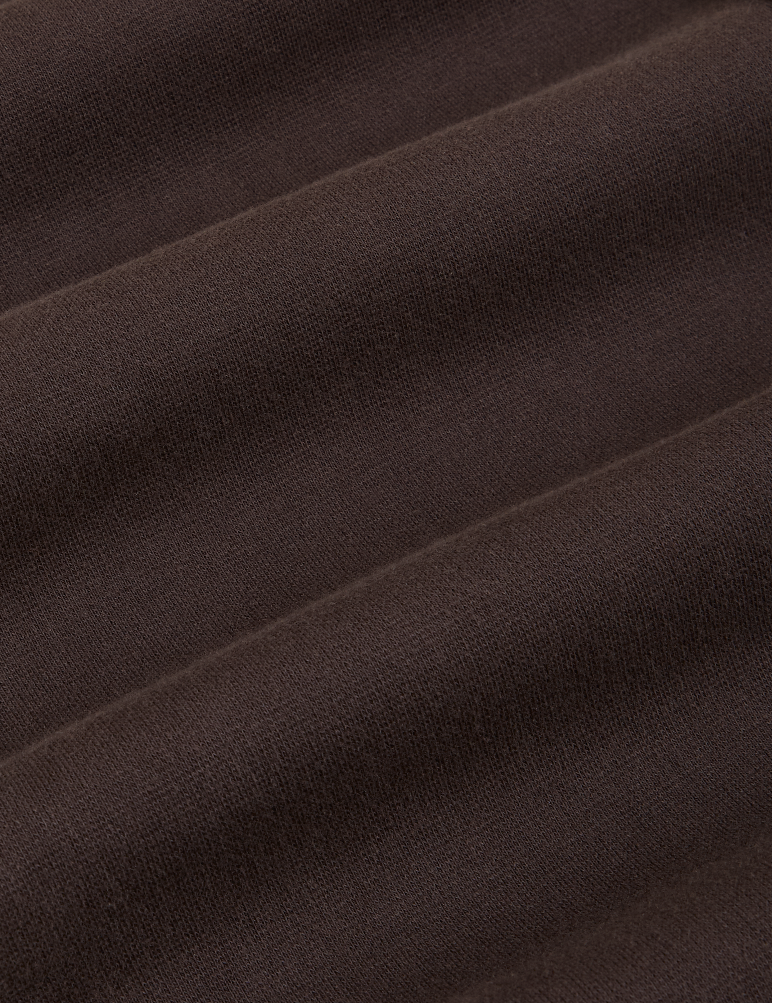 Easy Pants in Espresso Brown fabric detail close up