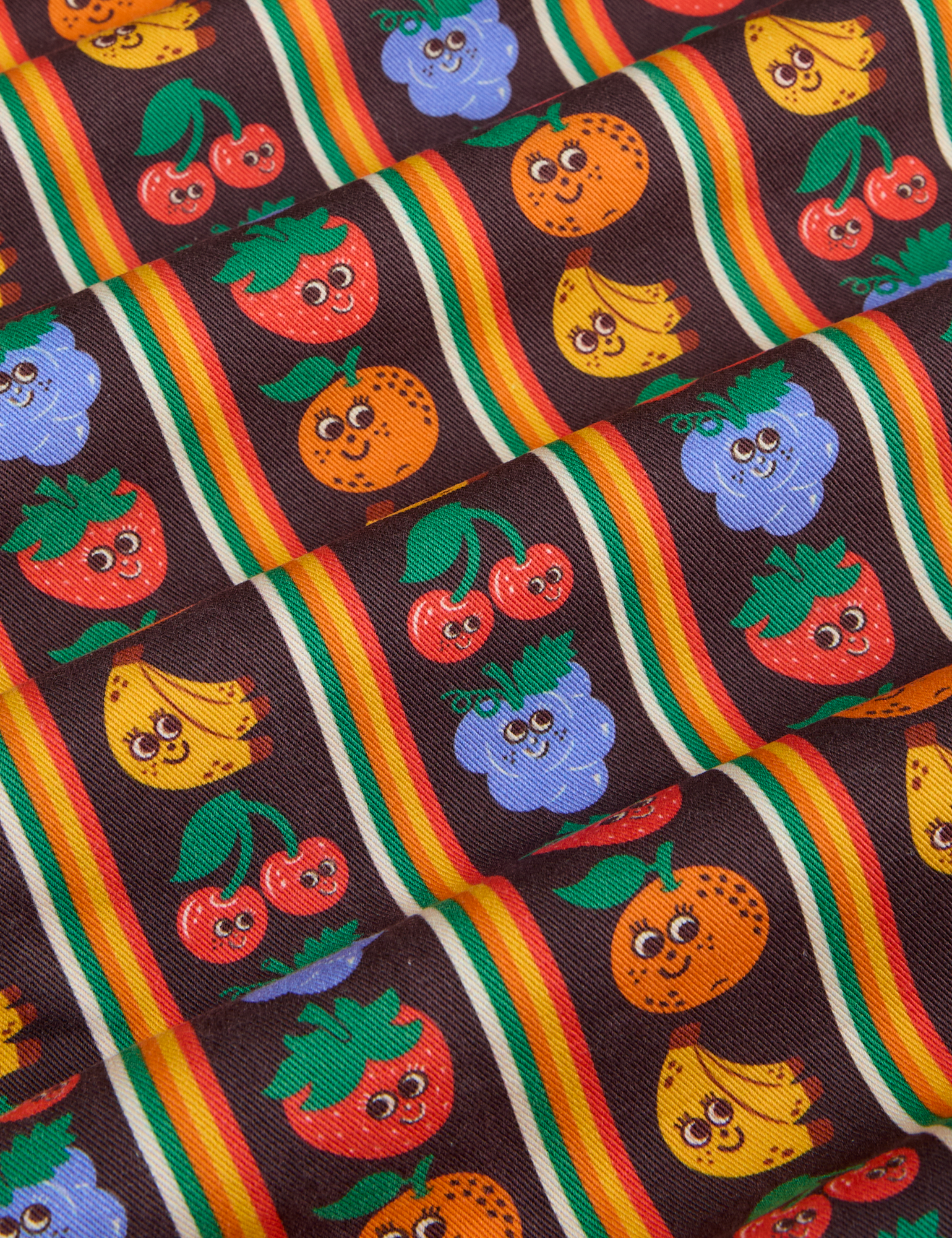 Short Sleeve Jumpsuit - Fruit Fantasy