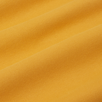 Halter Top in Mustard Yellow fabric detail