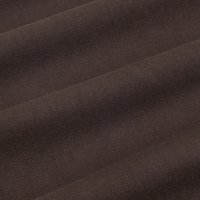 Heavyweight Trousers in Espresso Brown fabric detail close up
