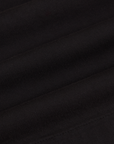 Pleated Trouser Shorts in Basic Black fabr