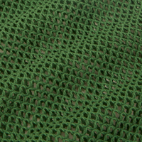 Mesh Tank Top in Lawn Green fabric close up