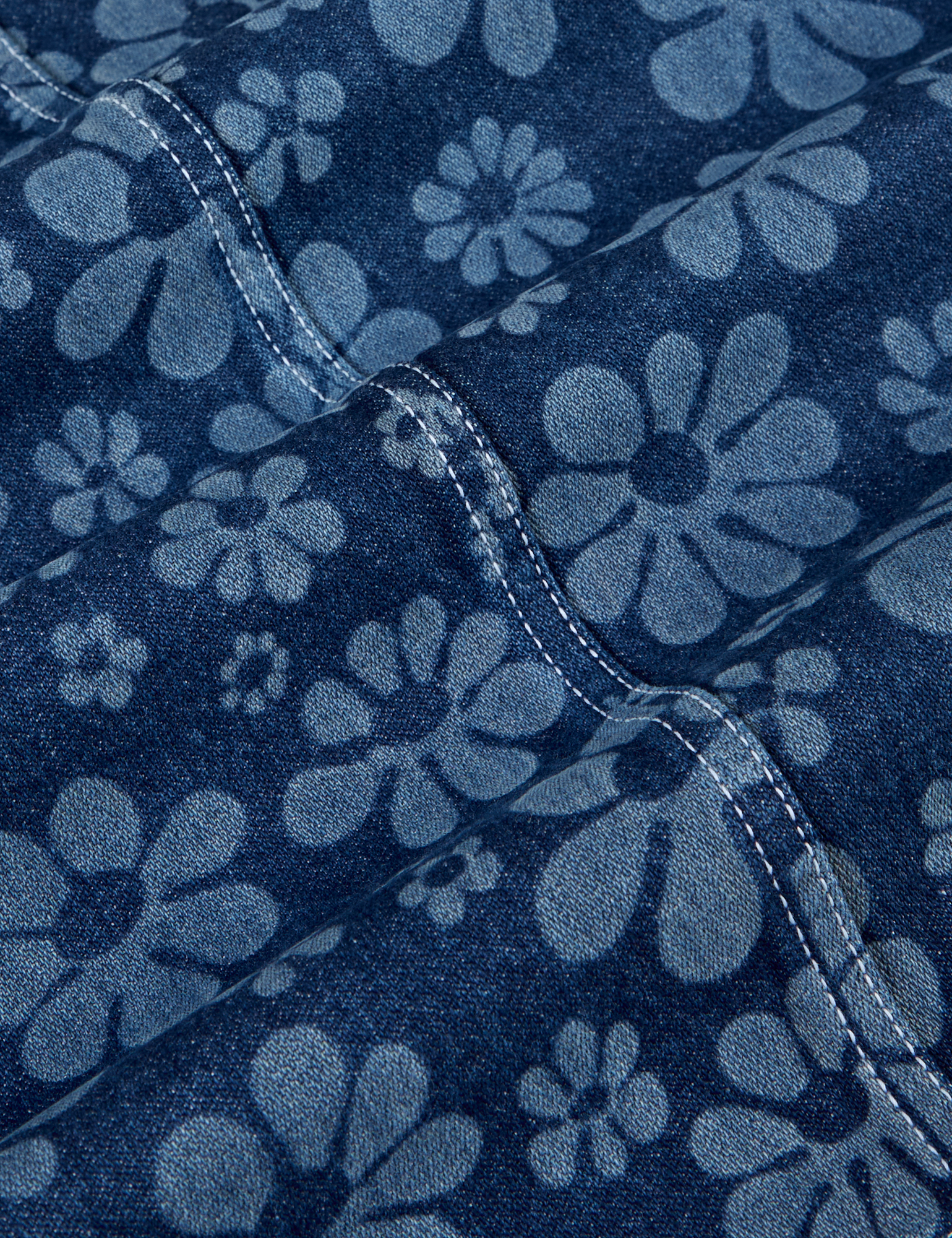 Lazy Daisy Work Jacket fabric detail close up.